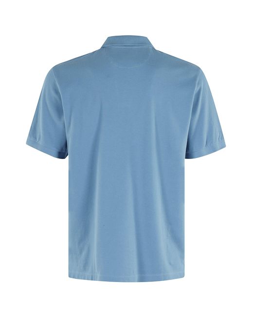 Mc2 Saint Barth Blue Polo Piquet for men
