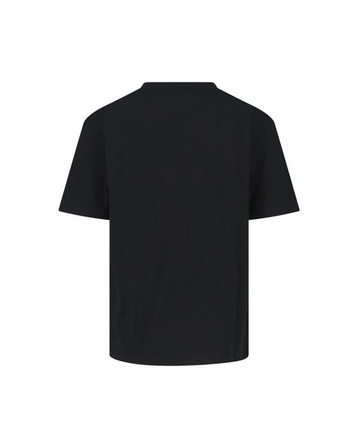 Valentino Black T-Shirts And Polos Cotton for men