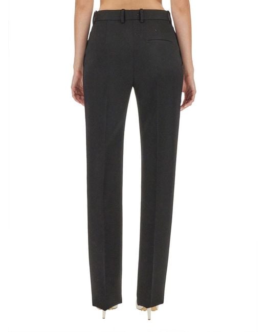 Bottega Veneta Black Bottega Veneta Tailored Wool Trousers