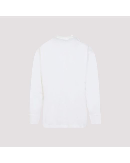 Carhartt White Ls American Script T-Shirt for men