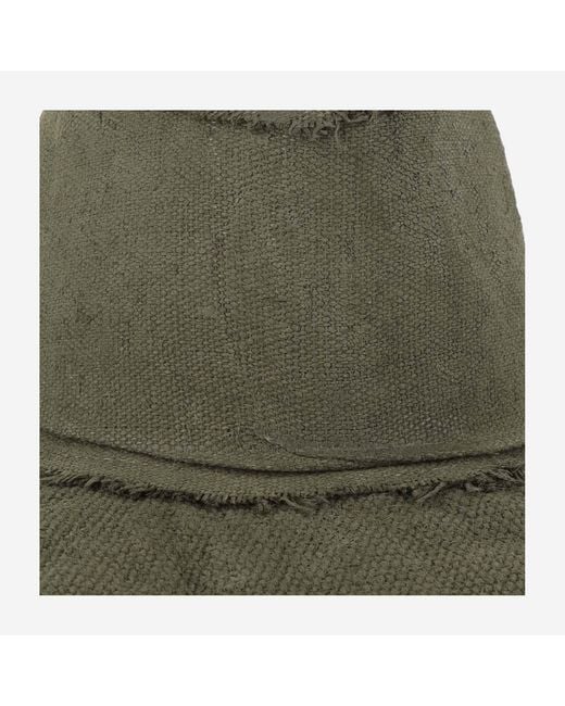 Reinhard Plank Green Straw Hat