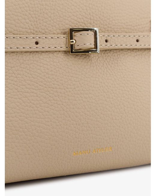MANU Atelier Natural Le Cambon 25 Leather Handbag