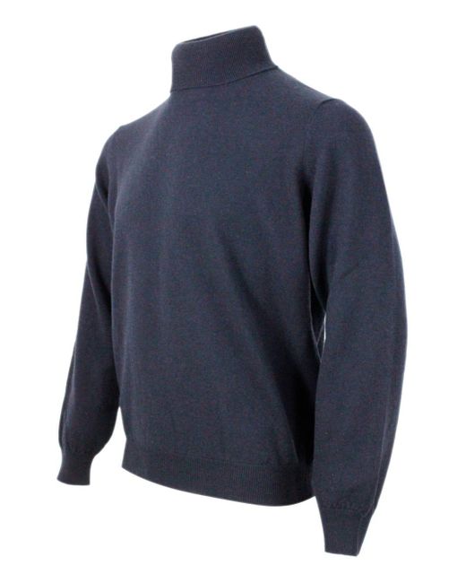 FILIPPO DE LAURENTIIS Blue Sweater for men