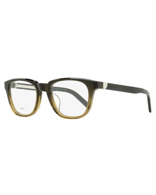 Berluti Black Classic Rectangular Eyeglasses Bl50019U 047 52Mm Plastic (Acetate) for men