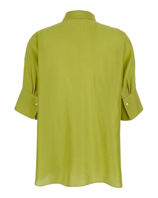 Antonelli Green Bassano Short Sleeve Shirt