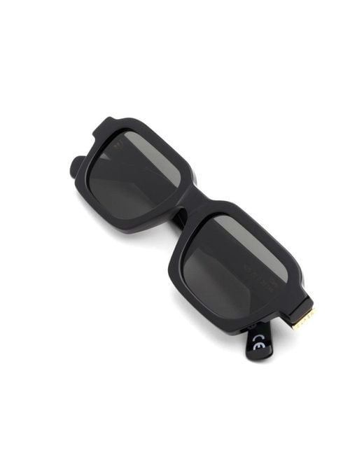 Retrosuperfuture Black Caro Acetato Sunglasses