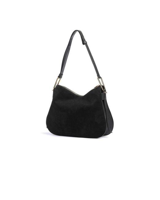Coccinelle Black Shoulder Bag Cowhide Shoulder-Bags