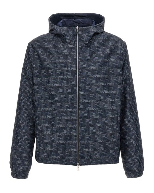 Fendi Blue Jackets for men