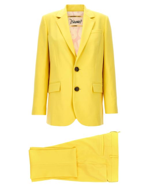 DSquared² Yellow Rod Blazer And Suits