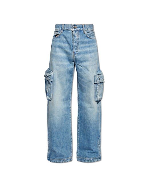 Amiri Blue Jeans With Pockets, for men