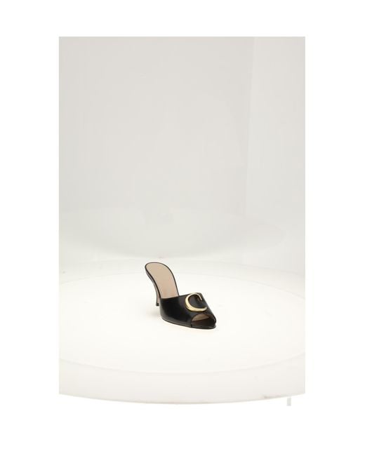 Dior White Sandals Lambskin Upper