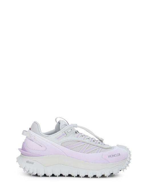 Moncler White Sneakers Trailgrip Gtx Polyamide Trainers