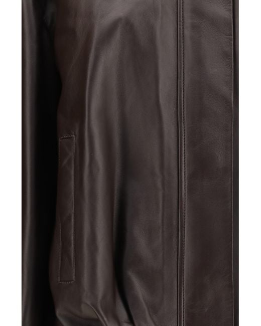 Arma Brown Melis Leather Jacket