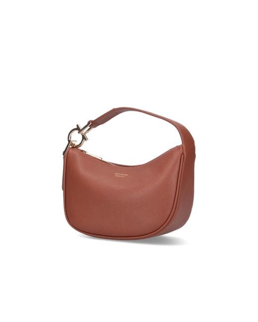 Ferragamo Multicolor North-South Mini Hobo Bag