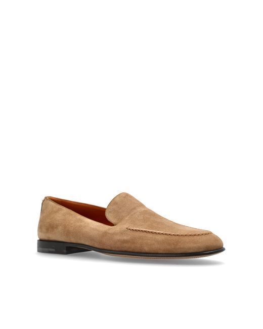 Dolce & Gabbana Brown Dolce & Gabbana Suede Shoes Split for men