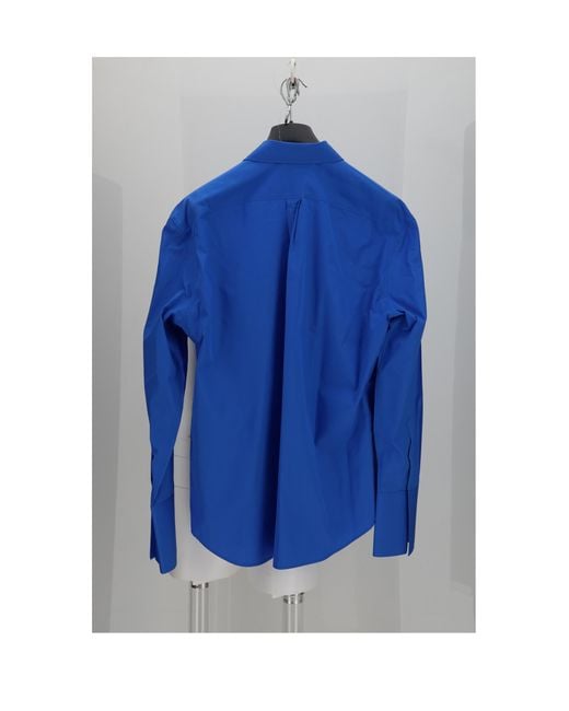 Céline Blue Shirt Jed Cotton for men