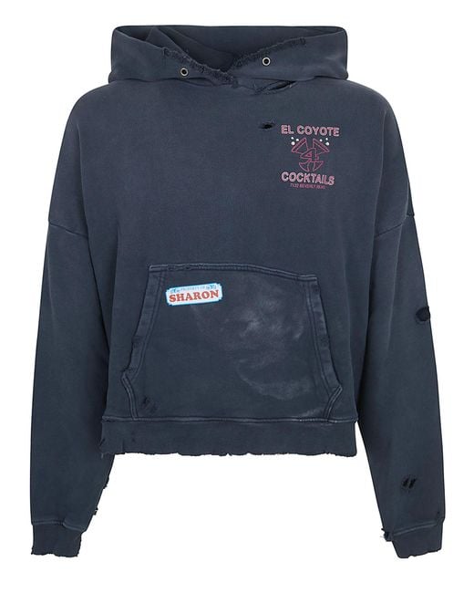 PALY Blue Valley Of Dolls Hooded Sweatshirt Cotton for men