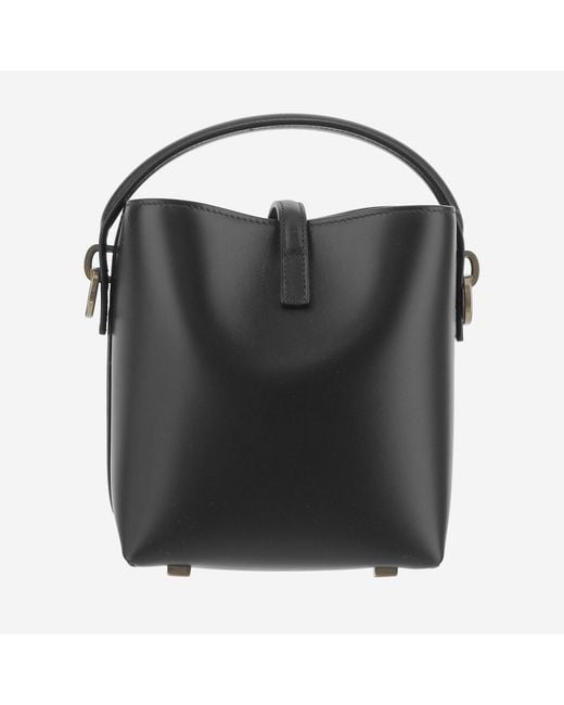 Saint Laurent Black Shoulder Bag Le 37 Mini Calfskin