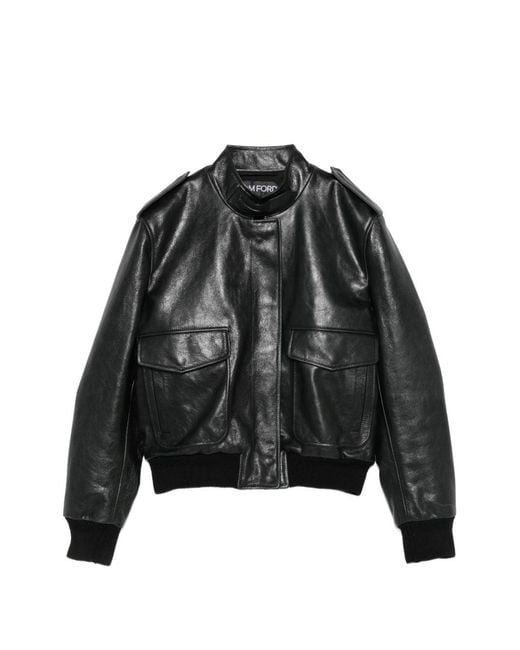 Tom Ford Black Calfskin Jacket