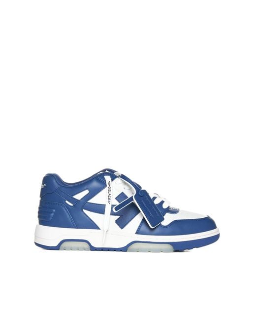 Off-White c/o Virgil Abloh Blue Out Of Office Sneakers for men