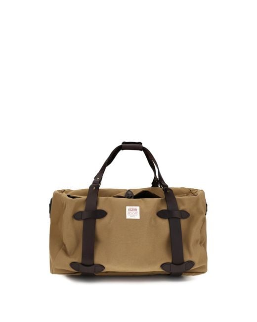 Filson Natural Medium Rugged Twill Travel Bag Cotton Shoulder for men