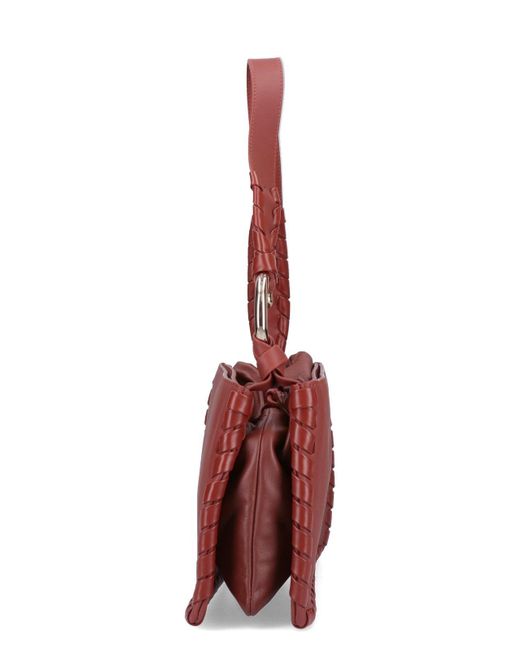 Chloé Red Mate Multi-Gusset Shoulder Bag