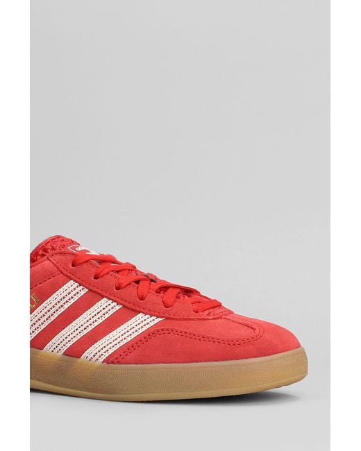 Adidas Red Gazelle Indoor Sneakers