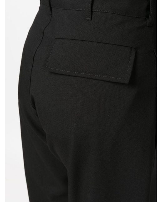 Marni Black Straight-leg Virgin-wool Trousers for men