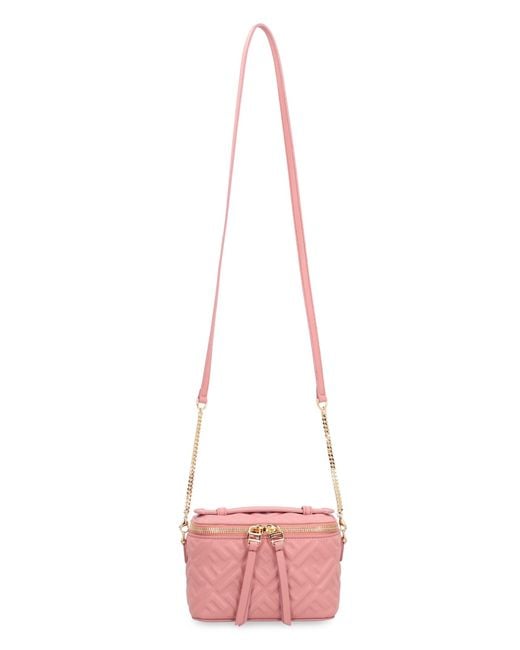 Fendi Pink Vanity Leather Mini Bag