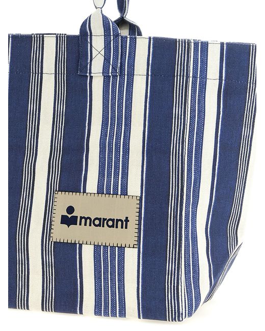 Isabel Marant Blue 'Yenky Zipped' Shopping Bag
