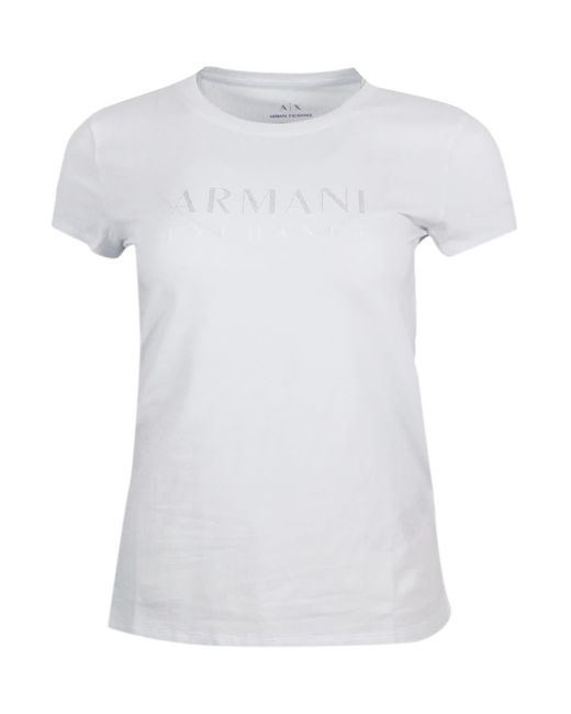 Armani White T-Shirts And Polos