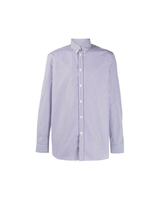 Givenchy Purple Striped Shirt for men