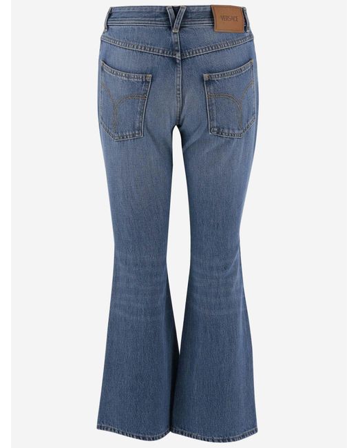 Versace Blue Flexed Jeans