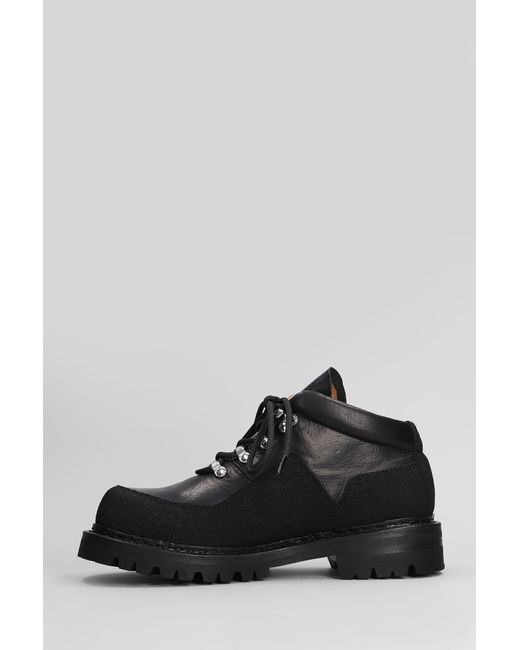 Our Legacy Black Quest Boot Combat Boots for men