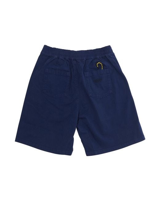 KENZO Blue Bermuda Shorts Cotton for men