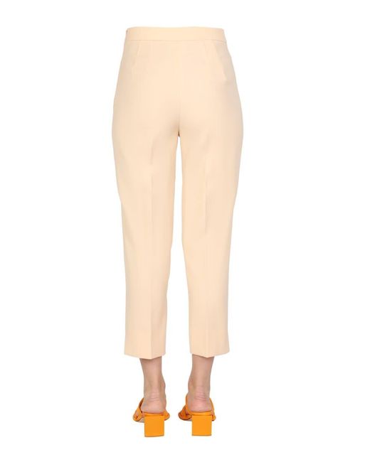 Boutique Moschino Natural Cady Pants