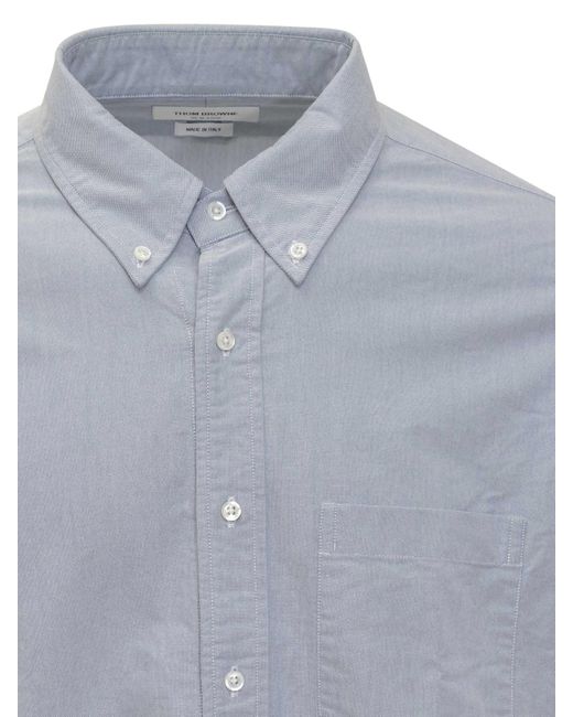 Thom Browne Gray 4Bar Shirt for men