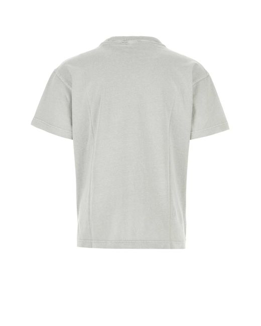 Carhartt Gray Light Cotton Oversize/Nelson T-Shirt for men