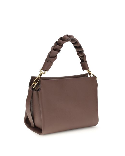 Coccinelle Brown Boheme Handbag Calf Leather Bos Taurus Handbags