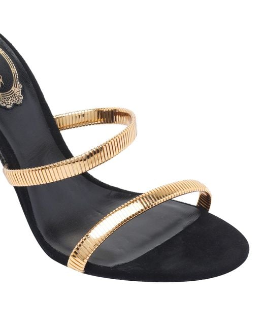 Rene Caovilla Metallic Renã Caovilla Juniper Pump Sandals