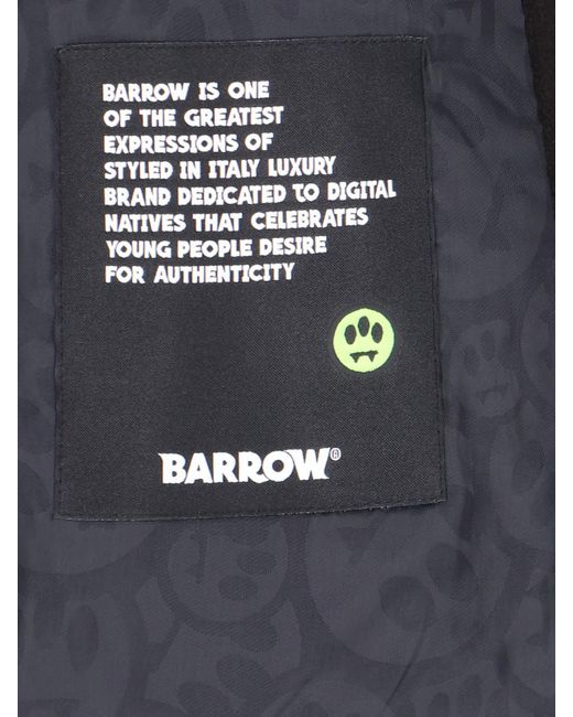 Barrow Black College Jacket for men