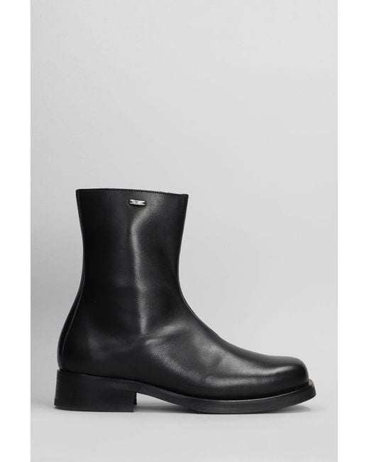 Our Legacy Black Camion Boot Ankle Boots for men