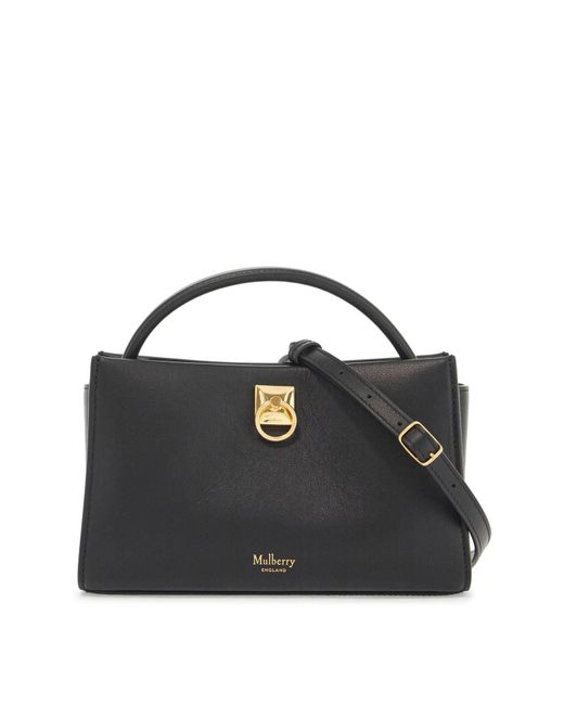 Mulberry Black Mini Iris Handbag