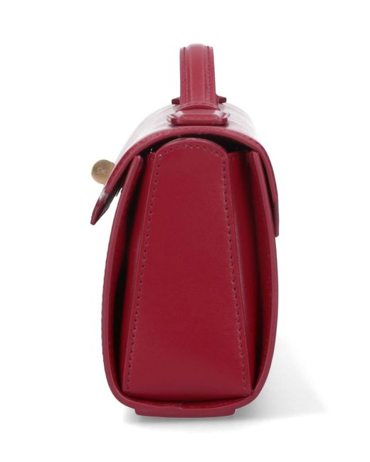 Anya Hindmarch Red "Mortimer" Clutch