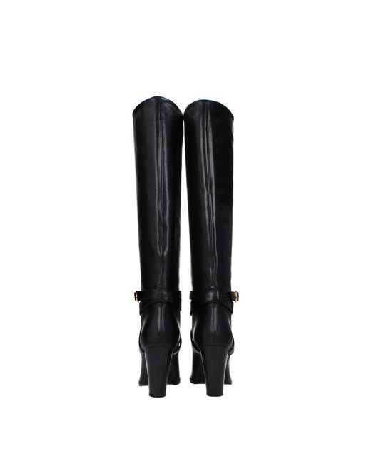 Céline Black Leather Boot