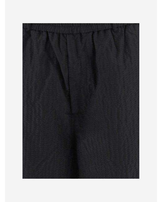 Emporio Armani Blue Nylon Pants for men