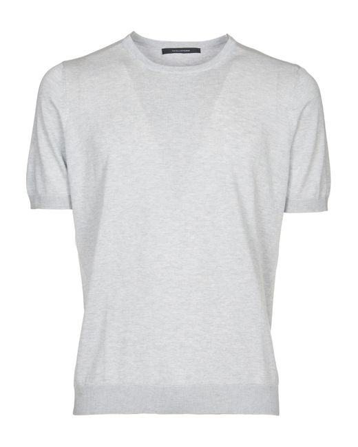 Tagliatore White T-Shirt for men