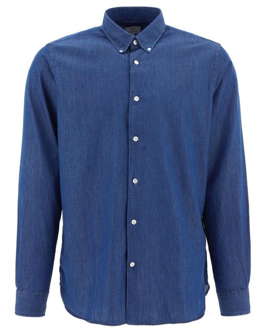 Woolrich Blue Men's Shirt for men