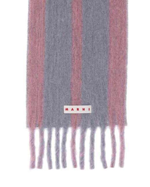 Marni Purple Scarfs Wool