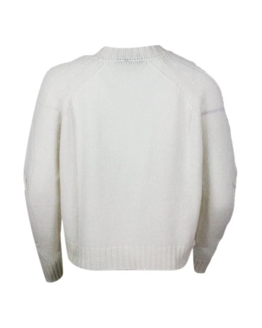 Lorena Antoniazzi White Sweater